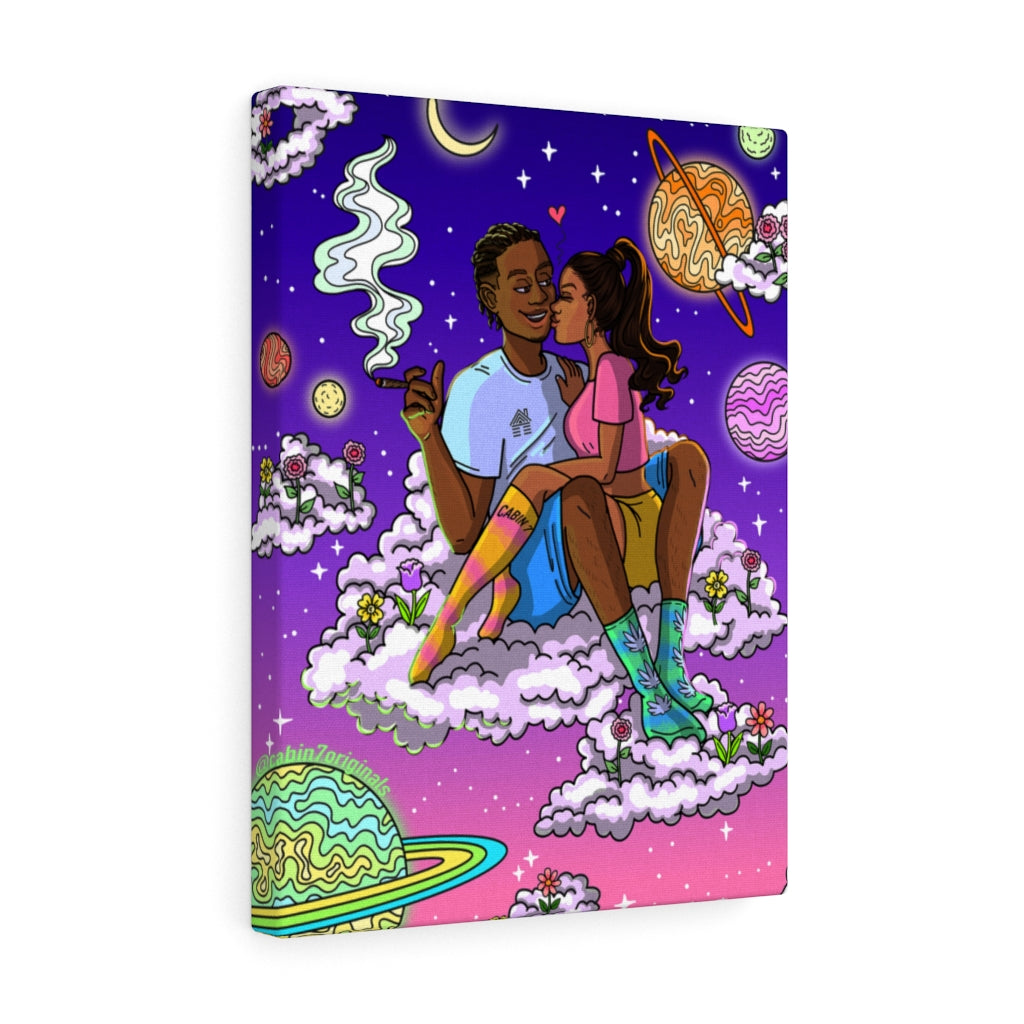 "In The Clouds" Canvas Print