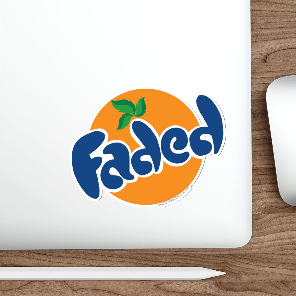 Faded Sticker