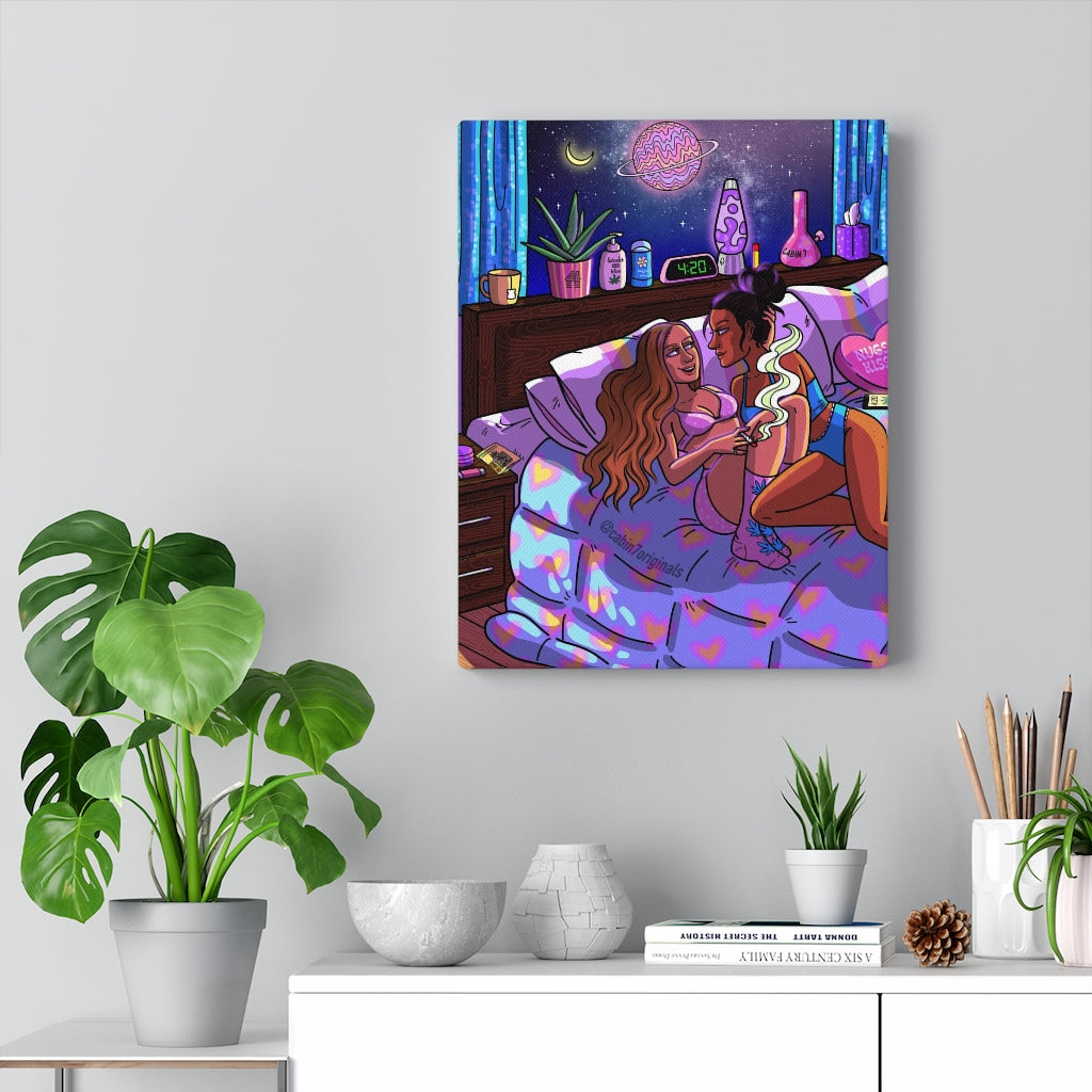 "High On You" Canvas Print