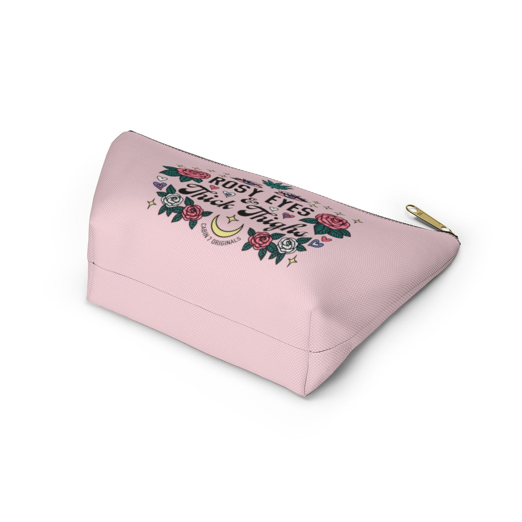Rosy Eyes & Thick Thighs Zipper Pouch