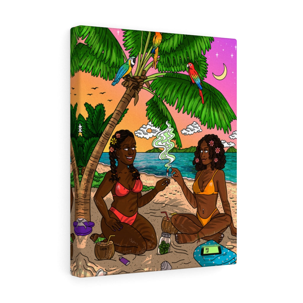 "Caribbean" Canvas Print