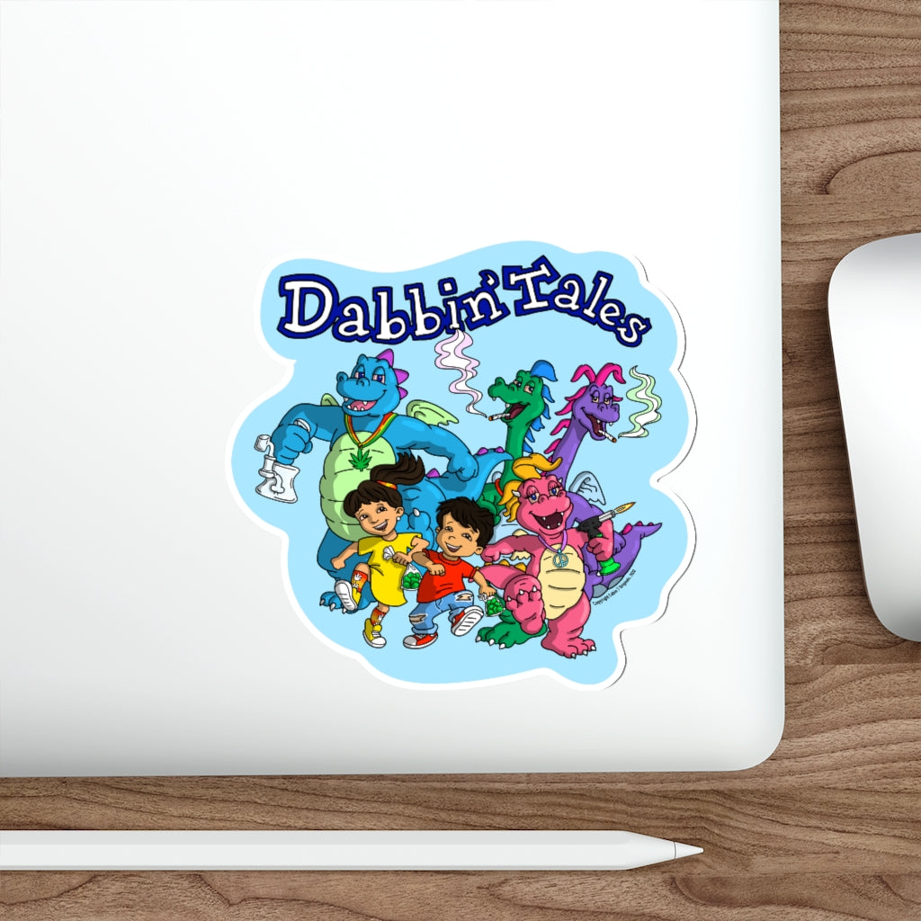 Dabbin' Tales Sticker