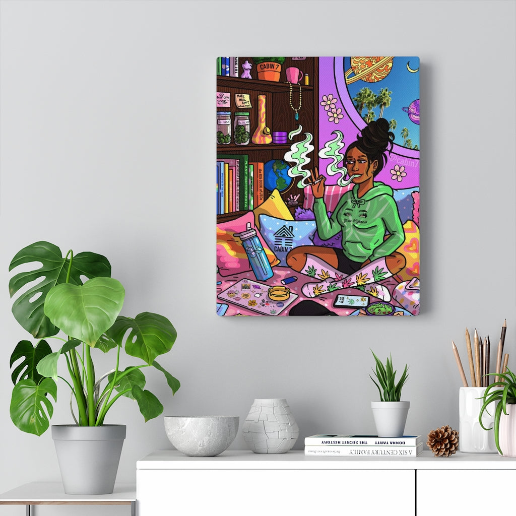 "Daydreaming" Canvas Print
