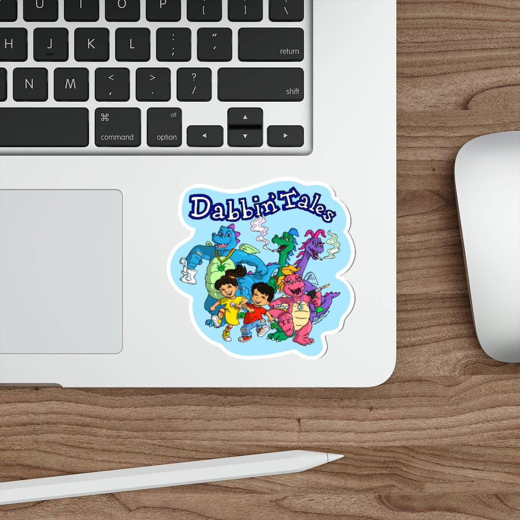 Dabbin' Tales Sticker