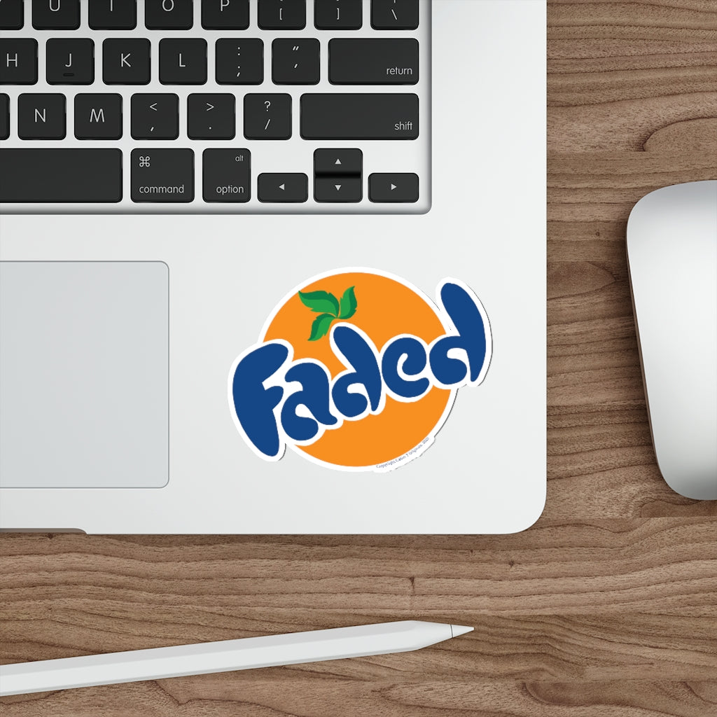 Faded Sticker