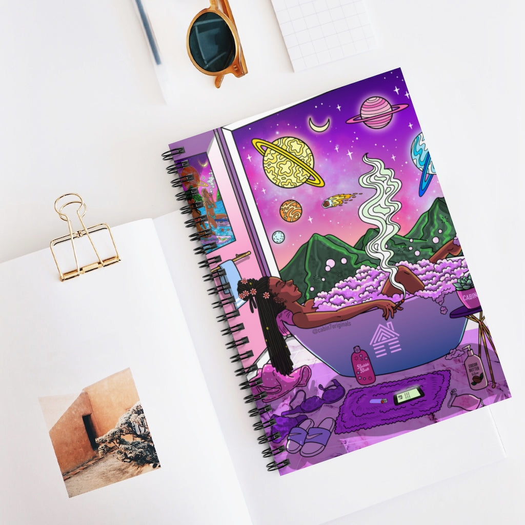 Relaxation Spiral Notebook