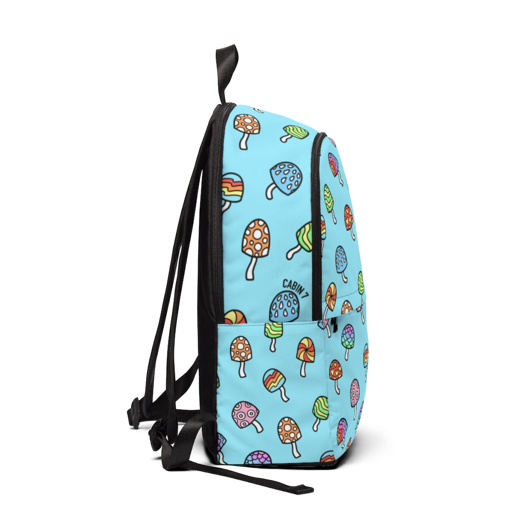 Blue Shrooms Backpack
