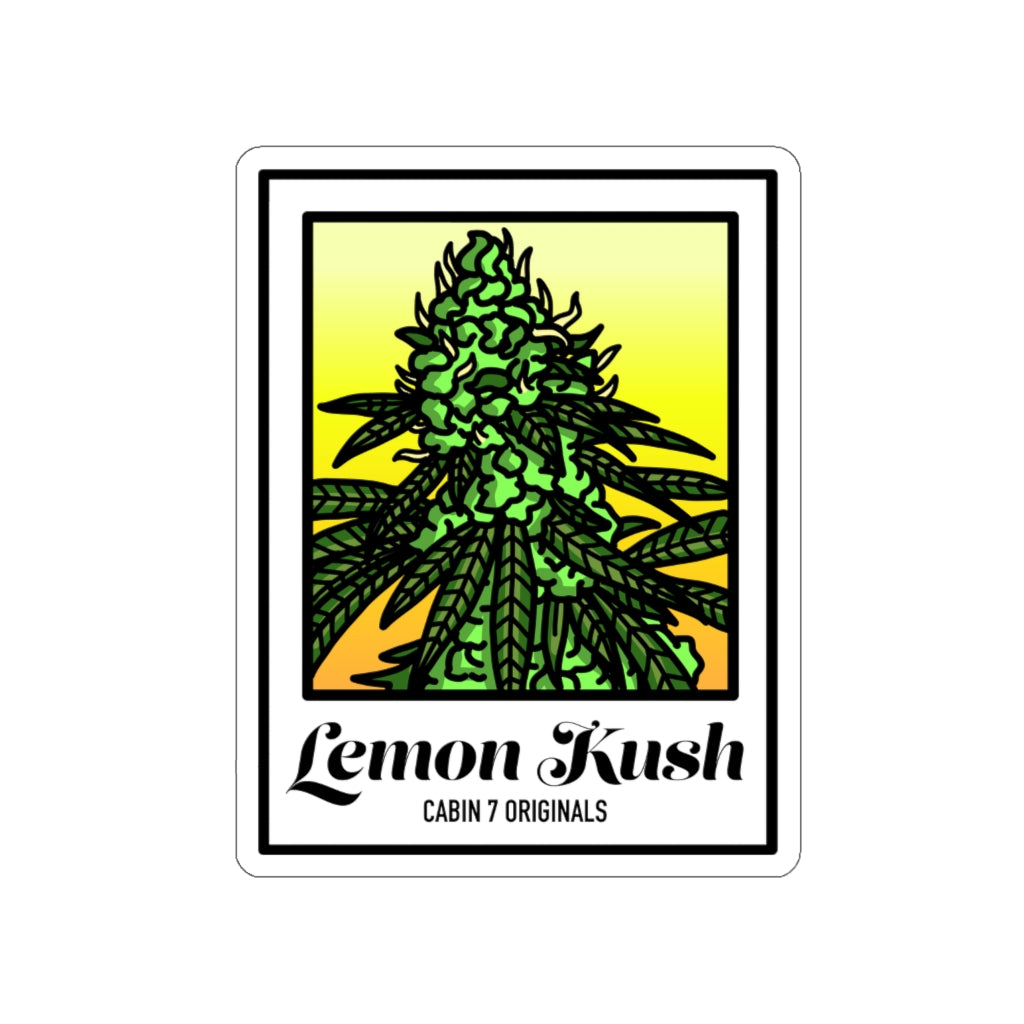Lemon Kush Sticker