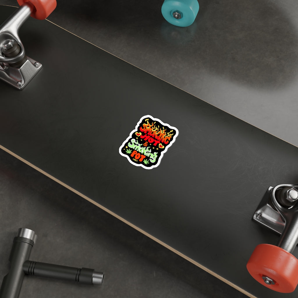 Smoking Hot Sticker