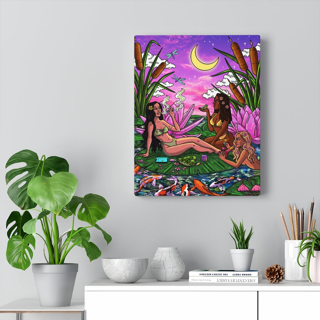 "Water Lilies" Canvas Print