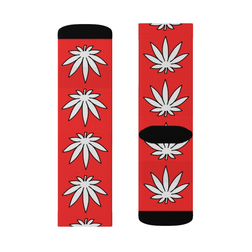 Lil' Leafy Socks - Rose
