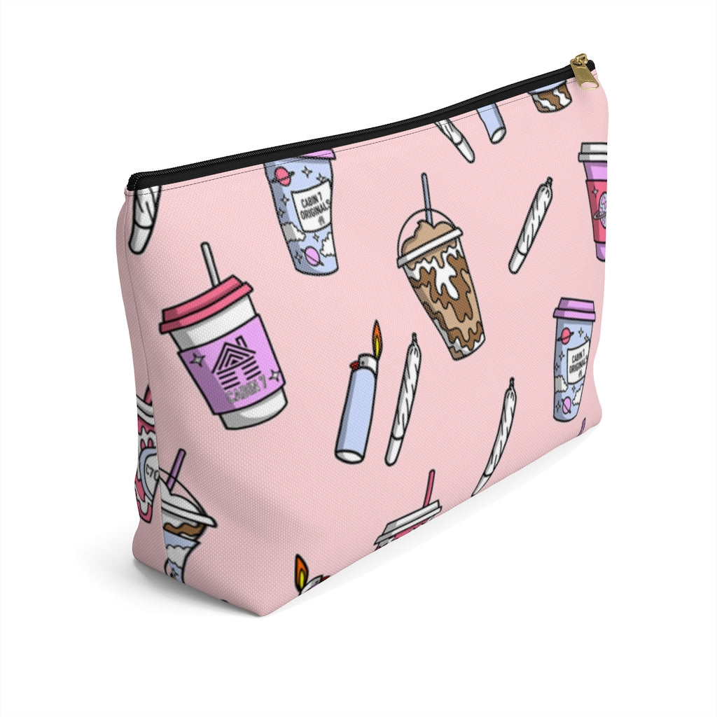 Coffee & J's Zipper Pouch