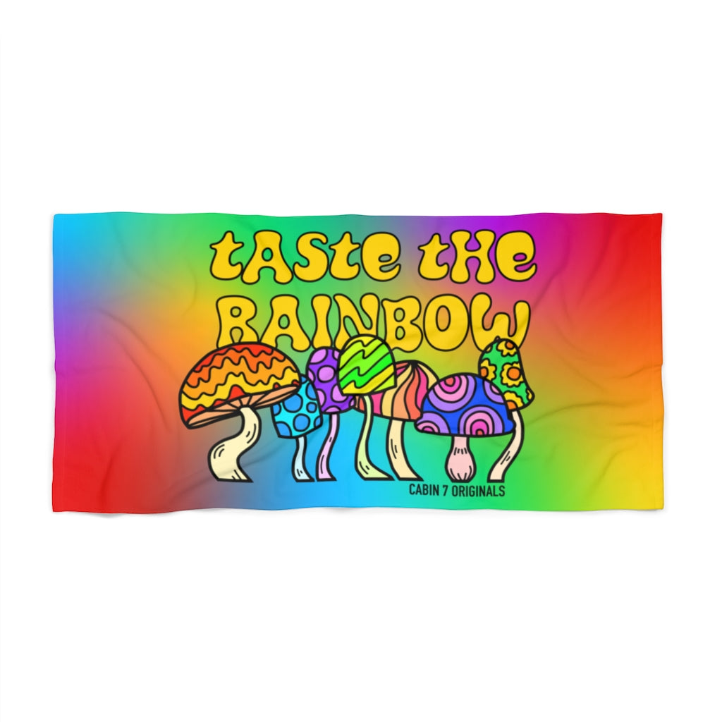 Taste The Rainbow Beach Towel
