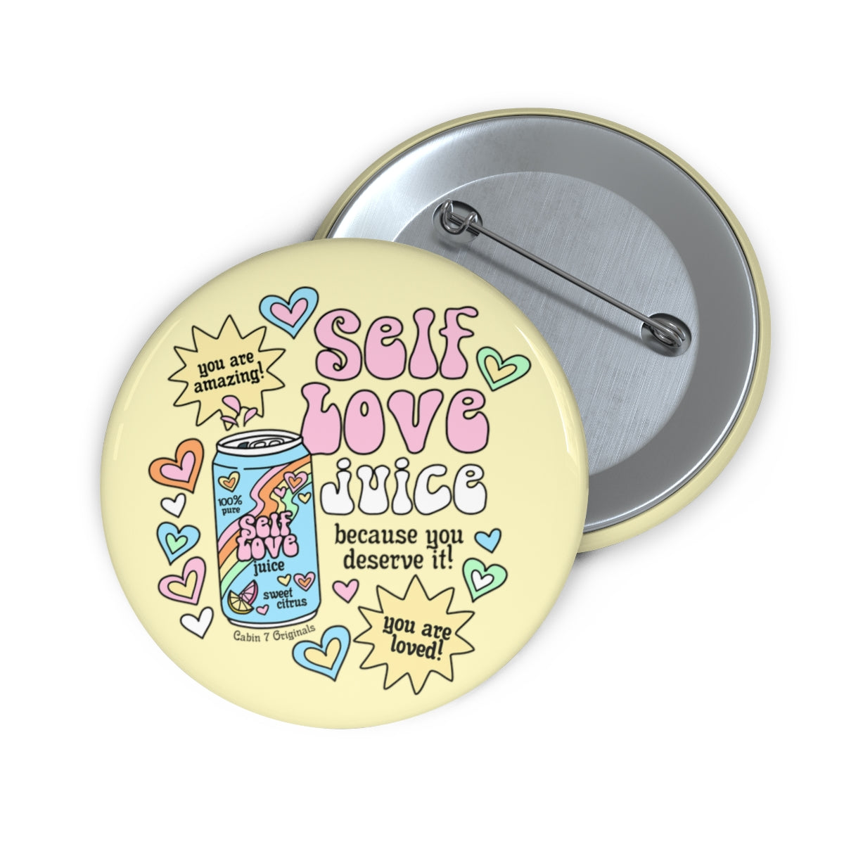 Self Love Juice Pin