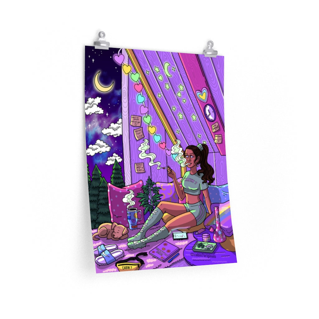 "Sweet Insomnia" Poster Print