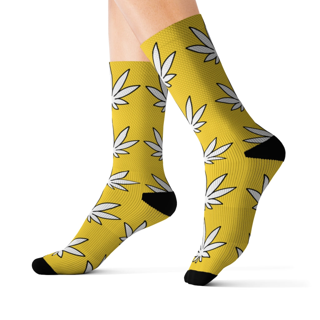 Lil' Leafy Socks - Sunshine
