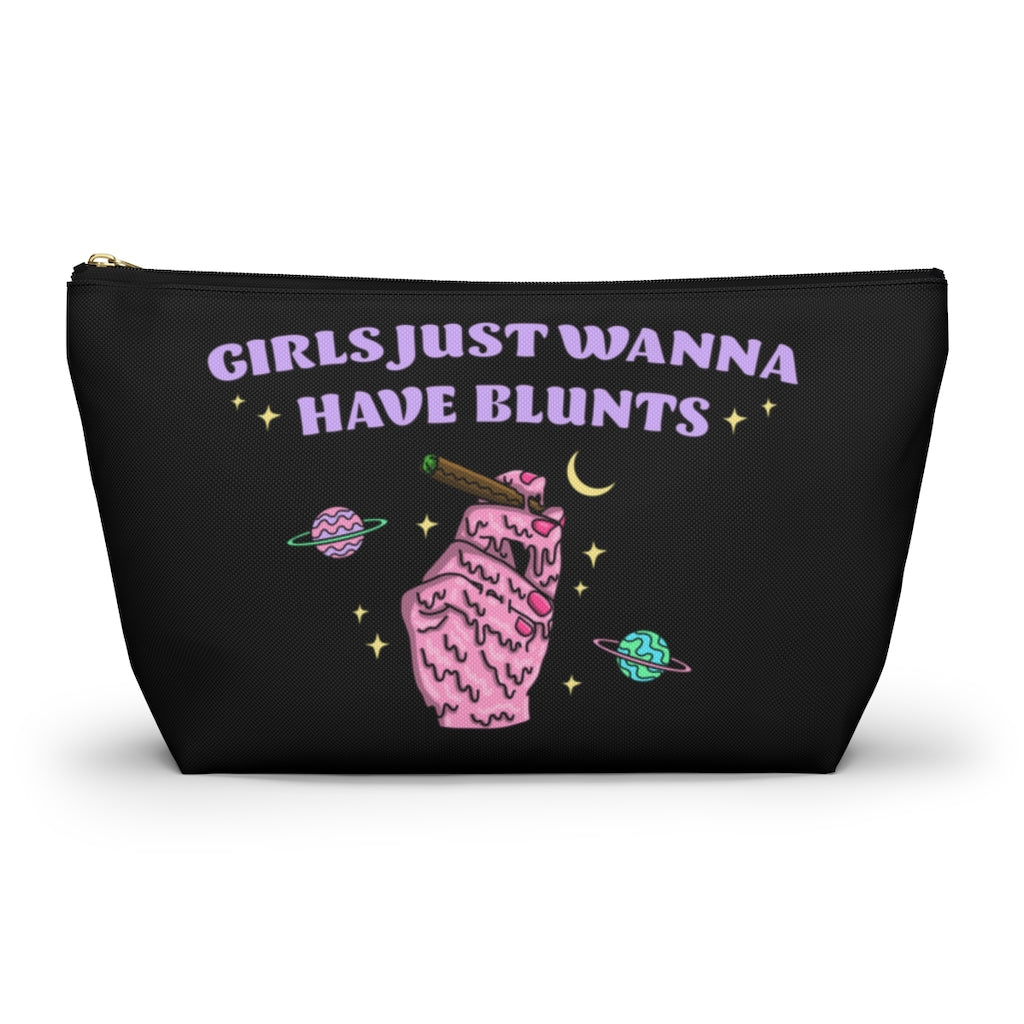"Girls Just Wanna" Zipper Pouch