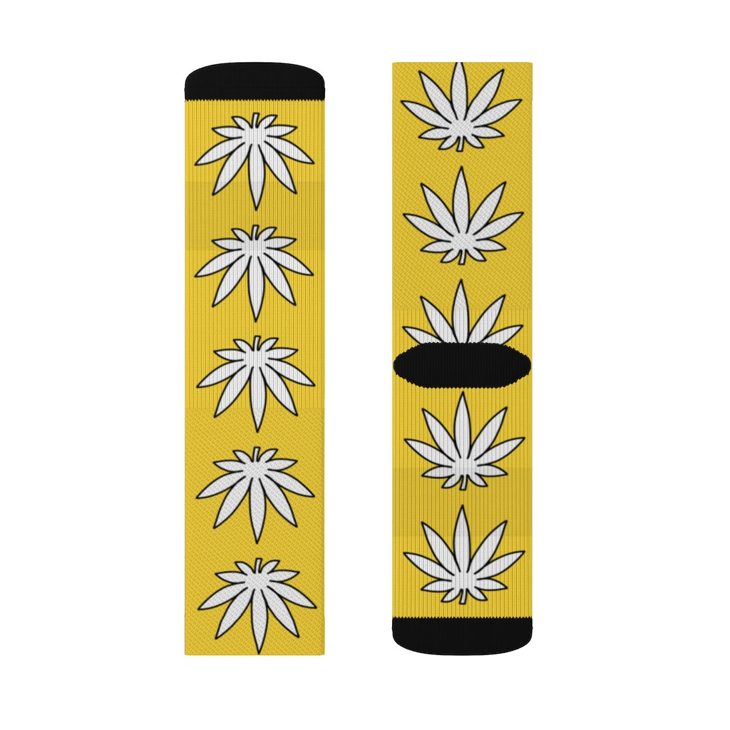 Lil' Leafy Socks - Sunshine