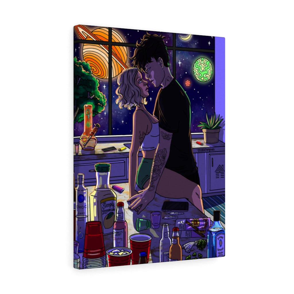 "Afterparty" Canvas Print