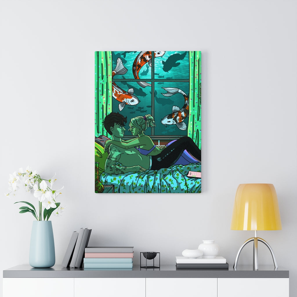"Submerged" Canvas Print