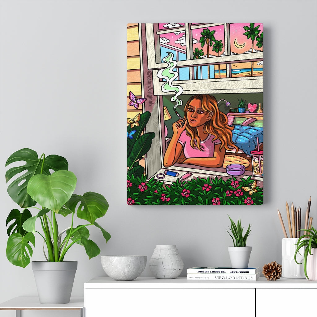 "Pink Lemonade" Canvas Print