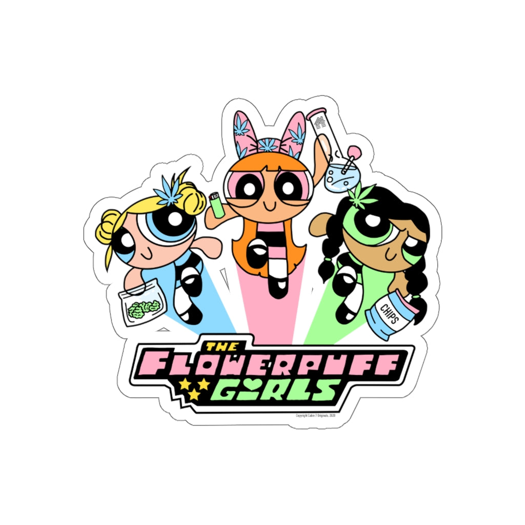 Flowerpuff Girls Sticker