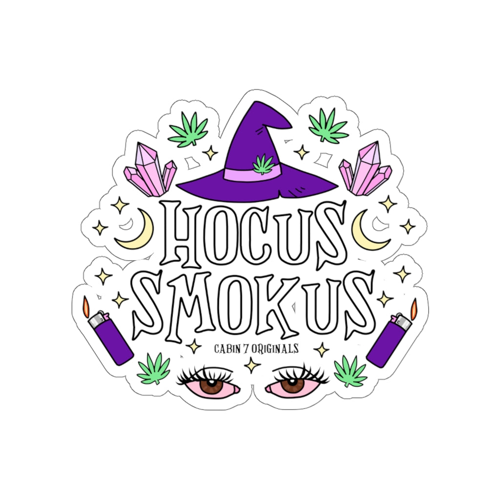 Hocus Smokus Sticker