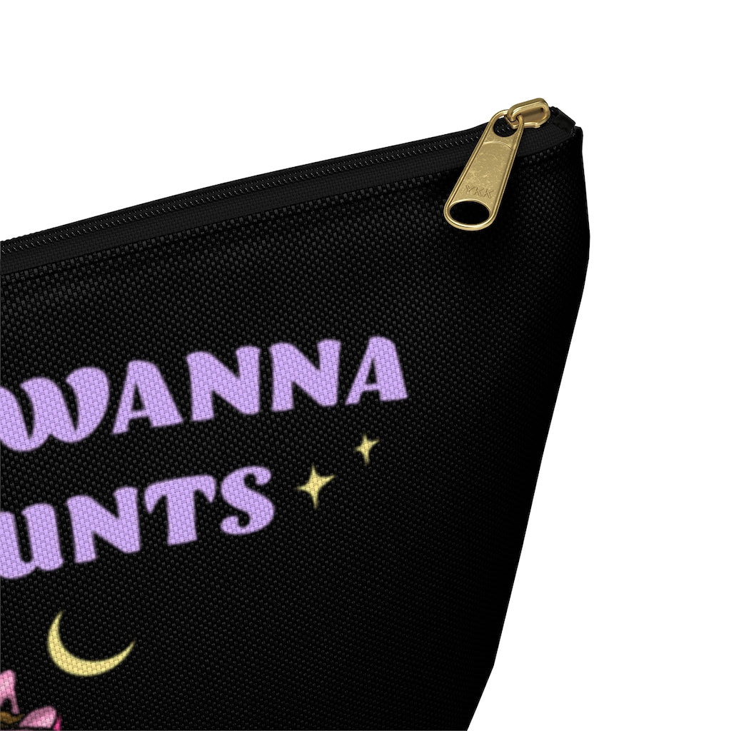 "Girls Just Wanna" Zipper Pouch