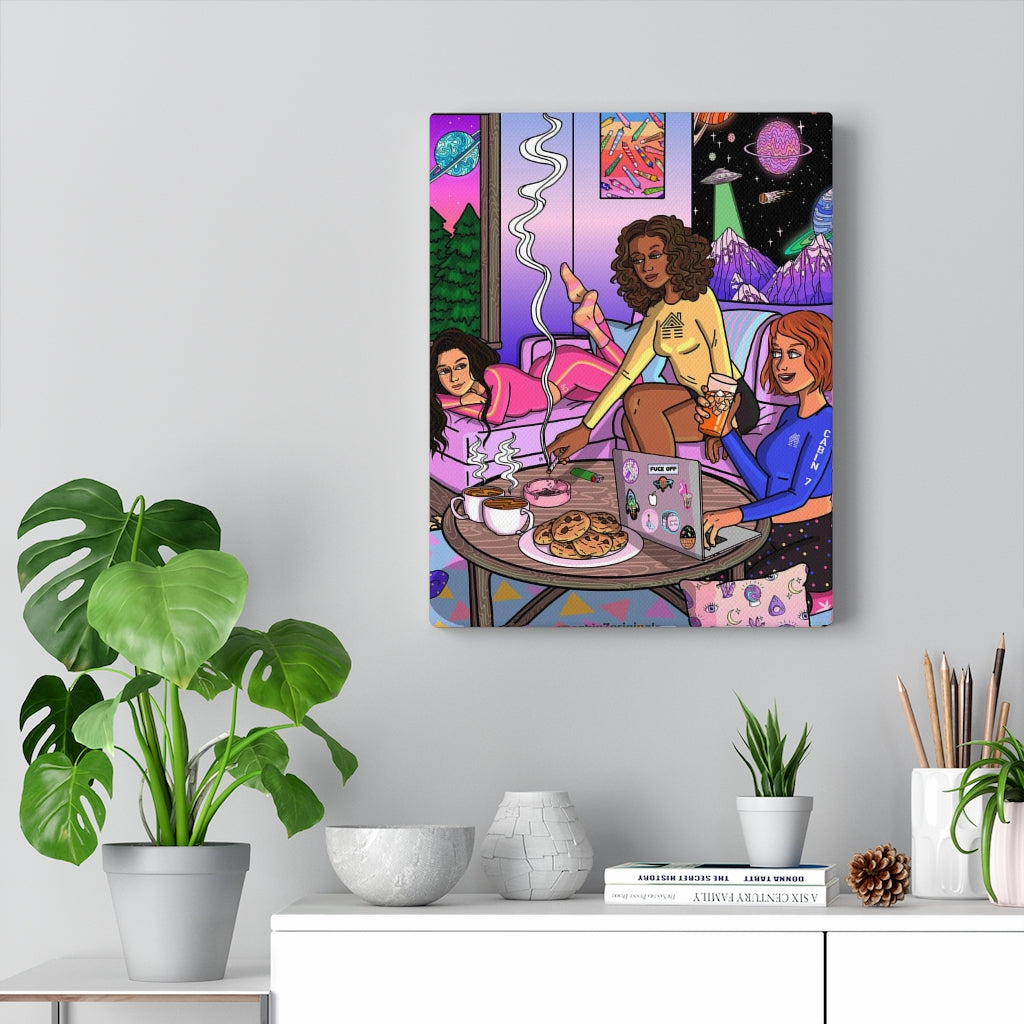 "Hangout" Canvas Print