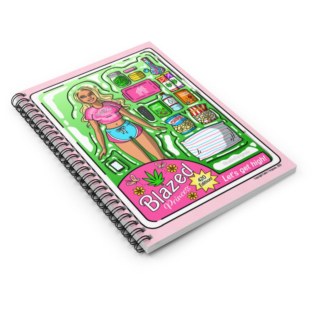 Blazed Princess (OG Blonde) Spiral Notebook