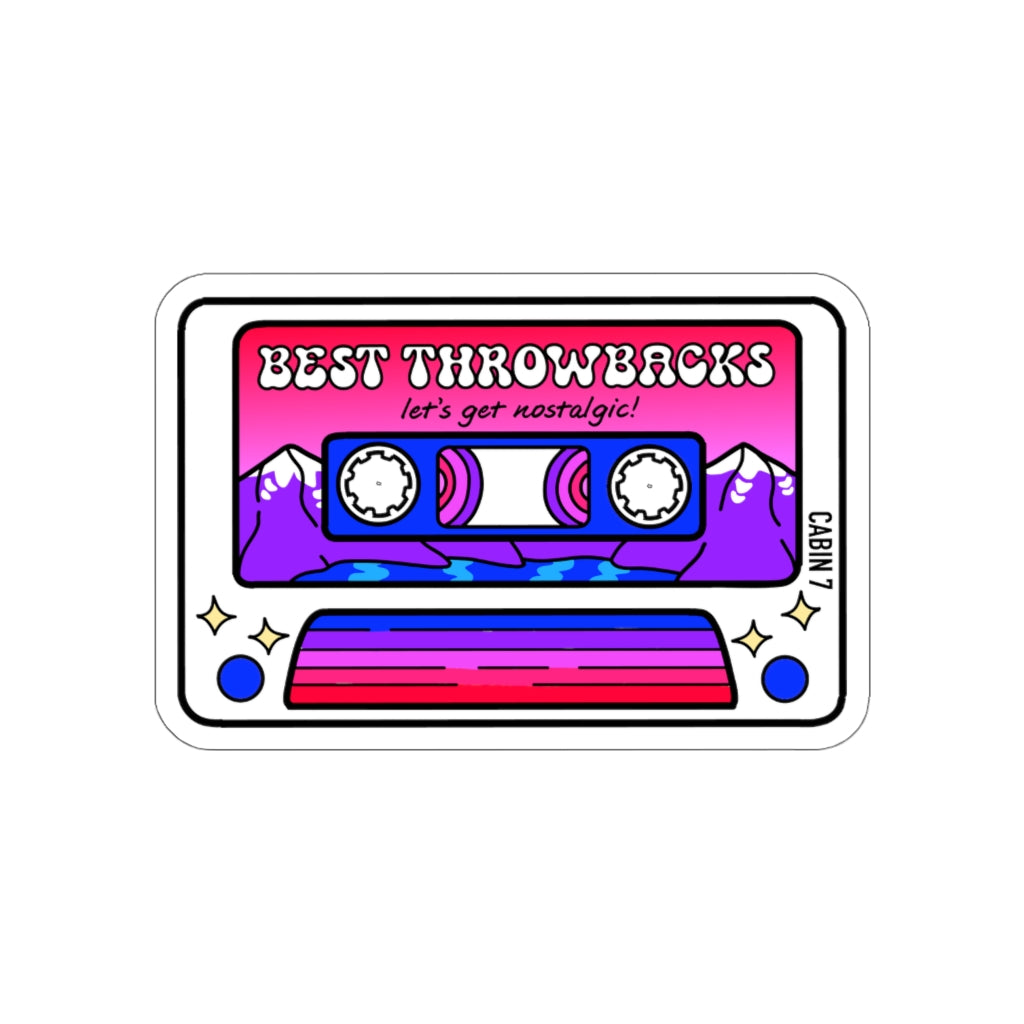 Best Throwbacks Sticker