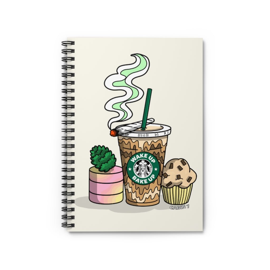 Wake & Bake Spiral Notebook