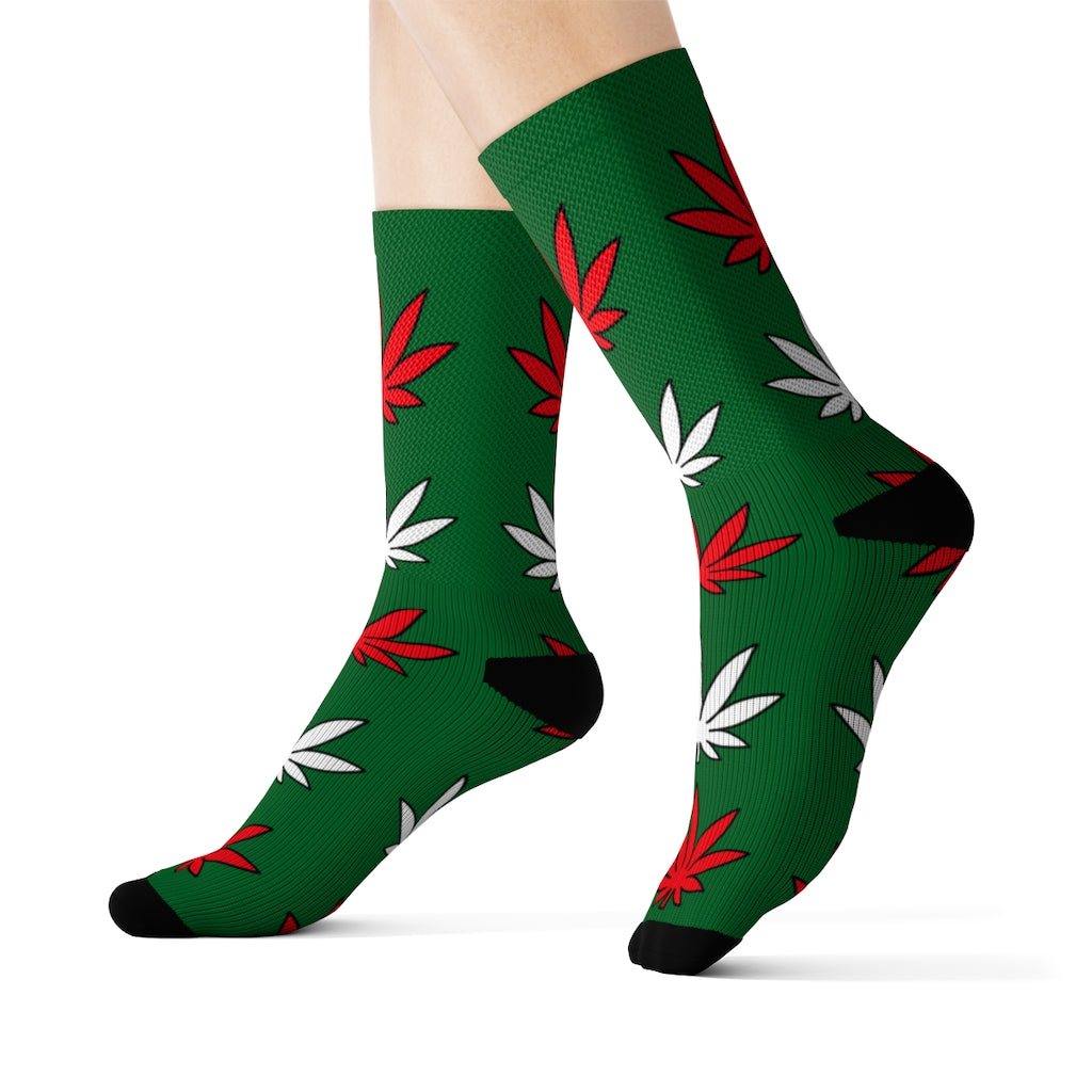 Lil' Leafy Socks - December