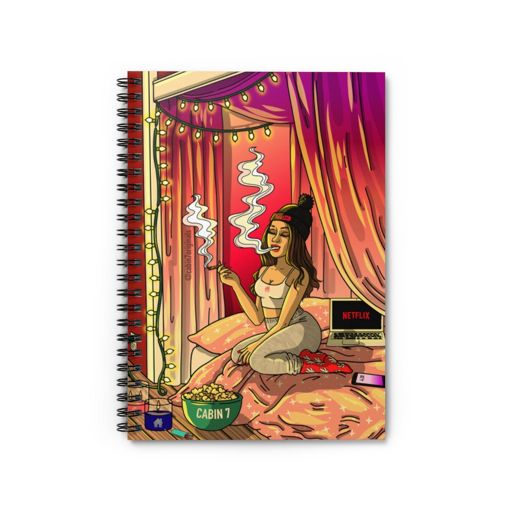 Cozy Evening Spiral Notebook