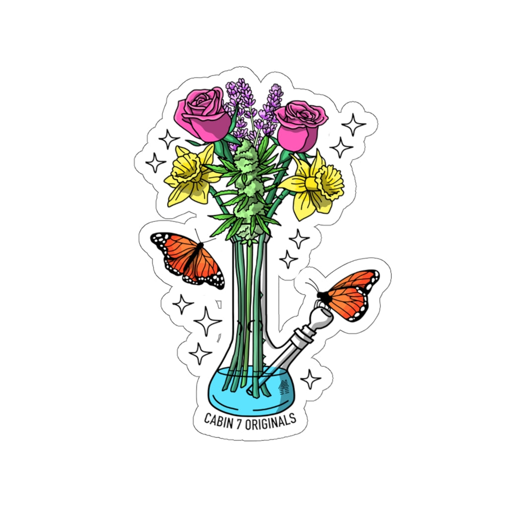 Bong Bouquet Sticker
