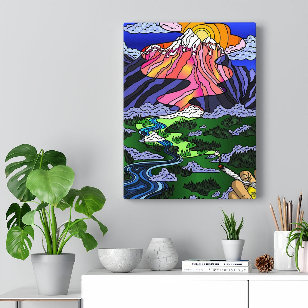 "Medicated Perspective" Canvas Print