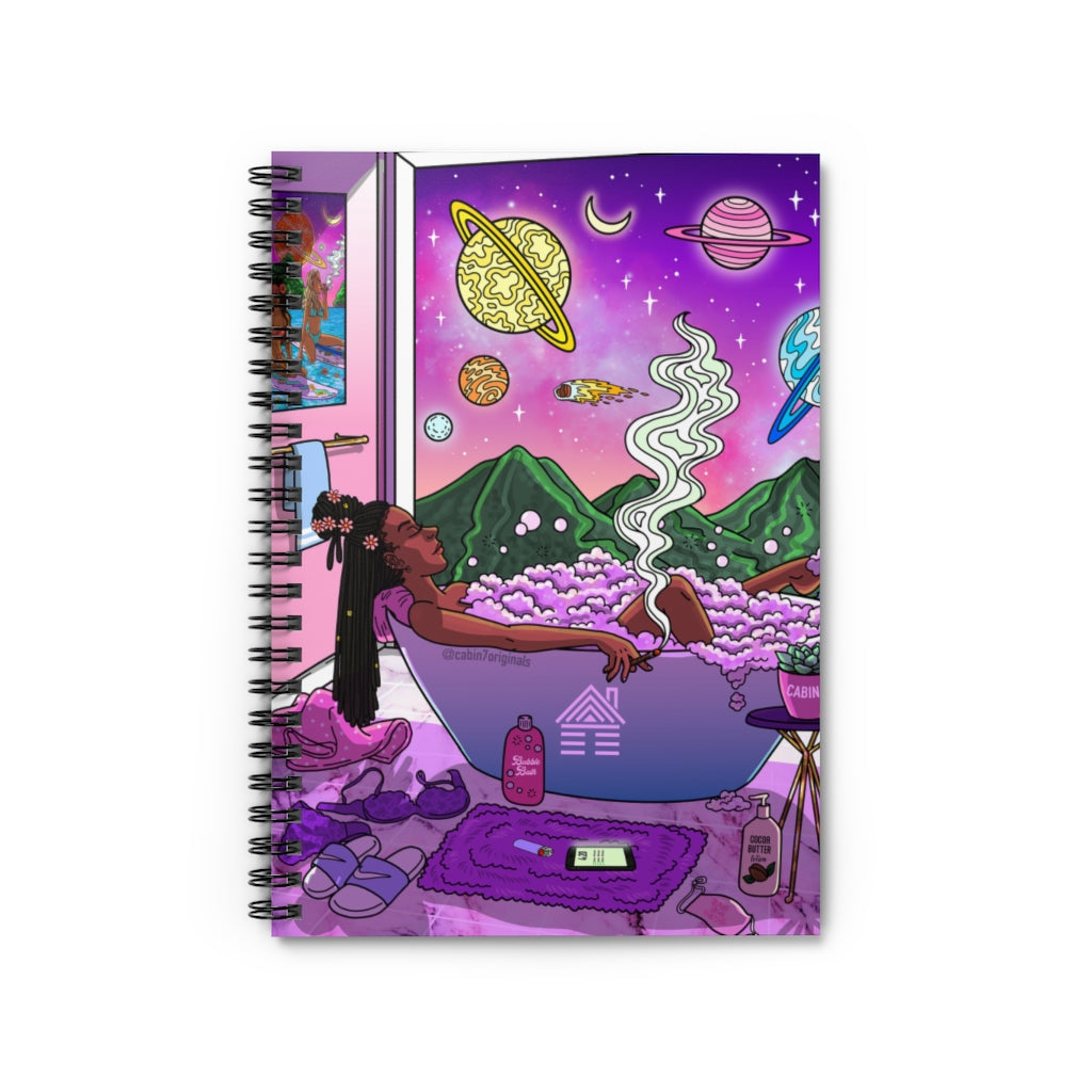 Relaxation Spiral Notebook