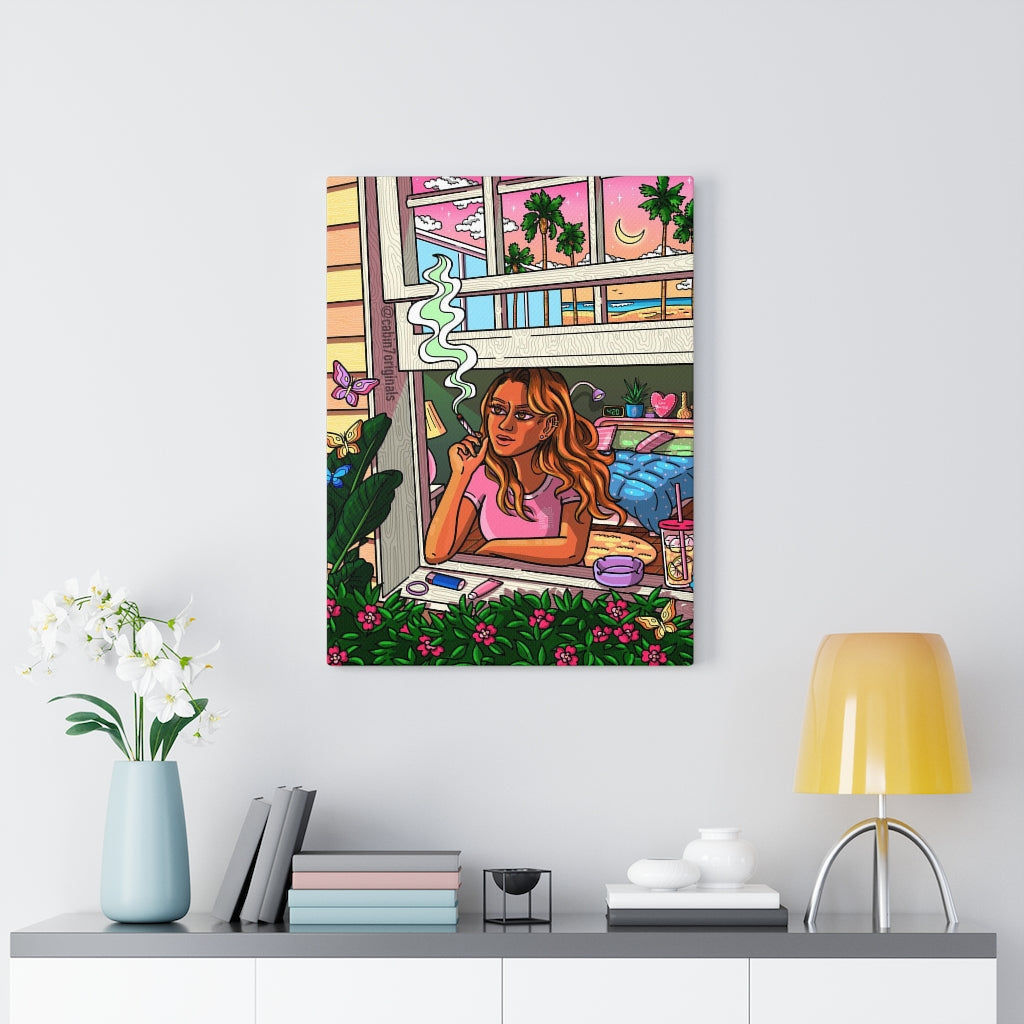 "Pink Lemonade" Canvas Print