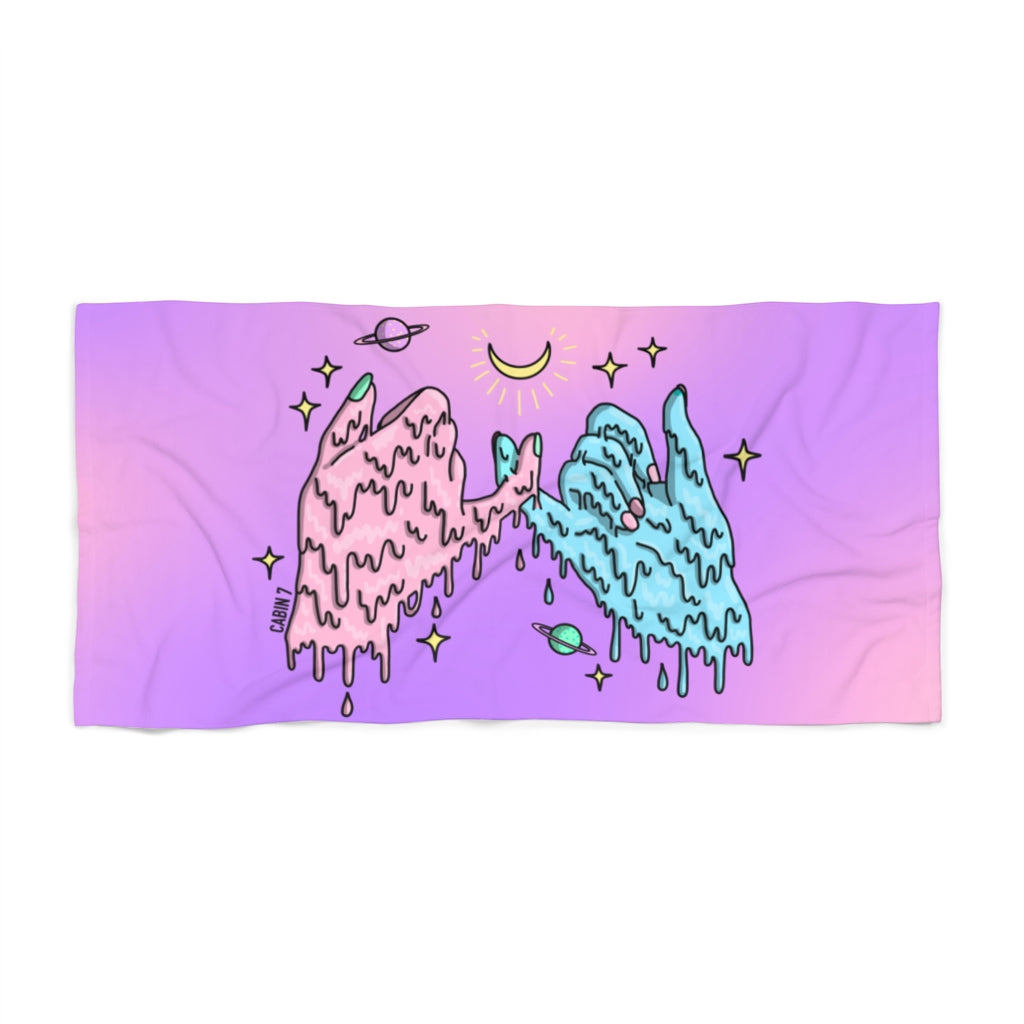 Pinky Promise Beach Towel