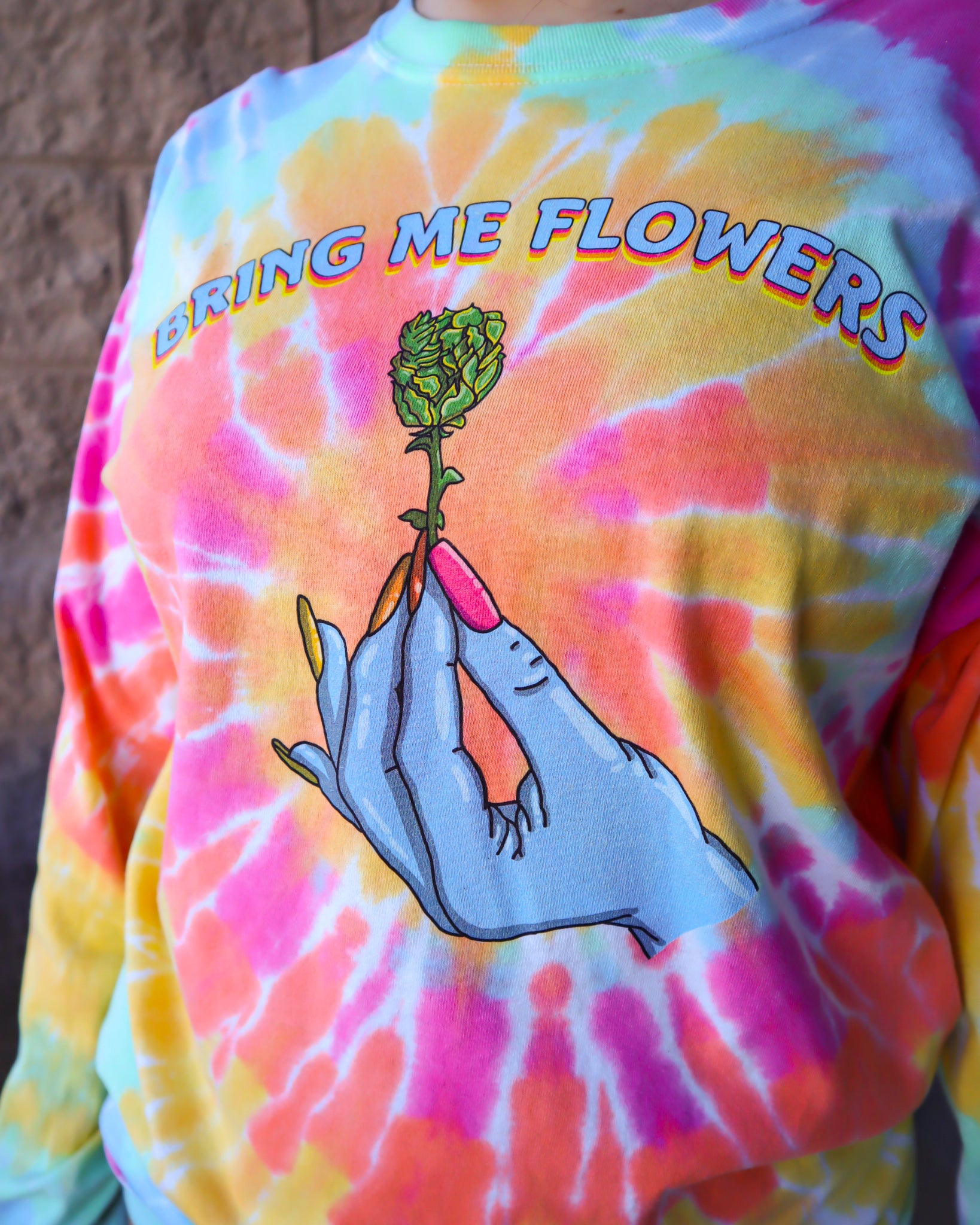 Bring Me Flowers Long Sleeve T-Shirt