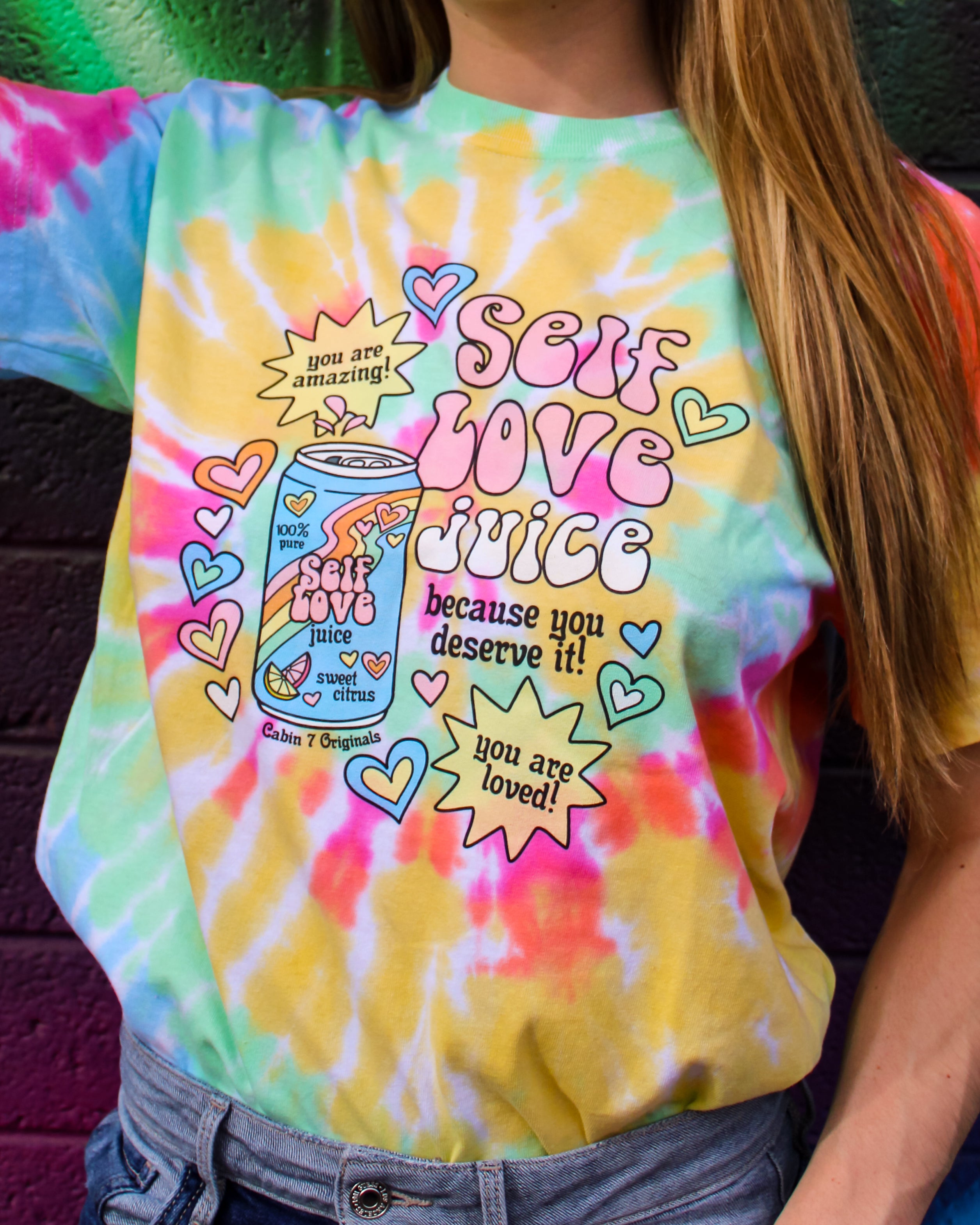 Self Love Juice Tie Dye T-Shirt