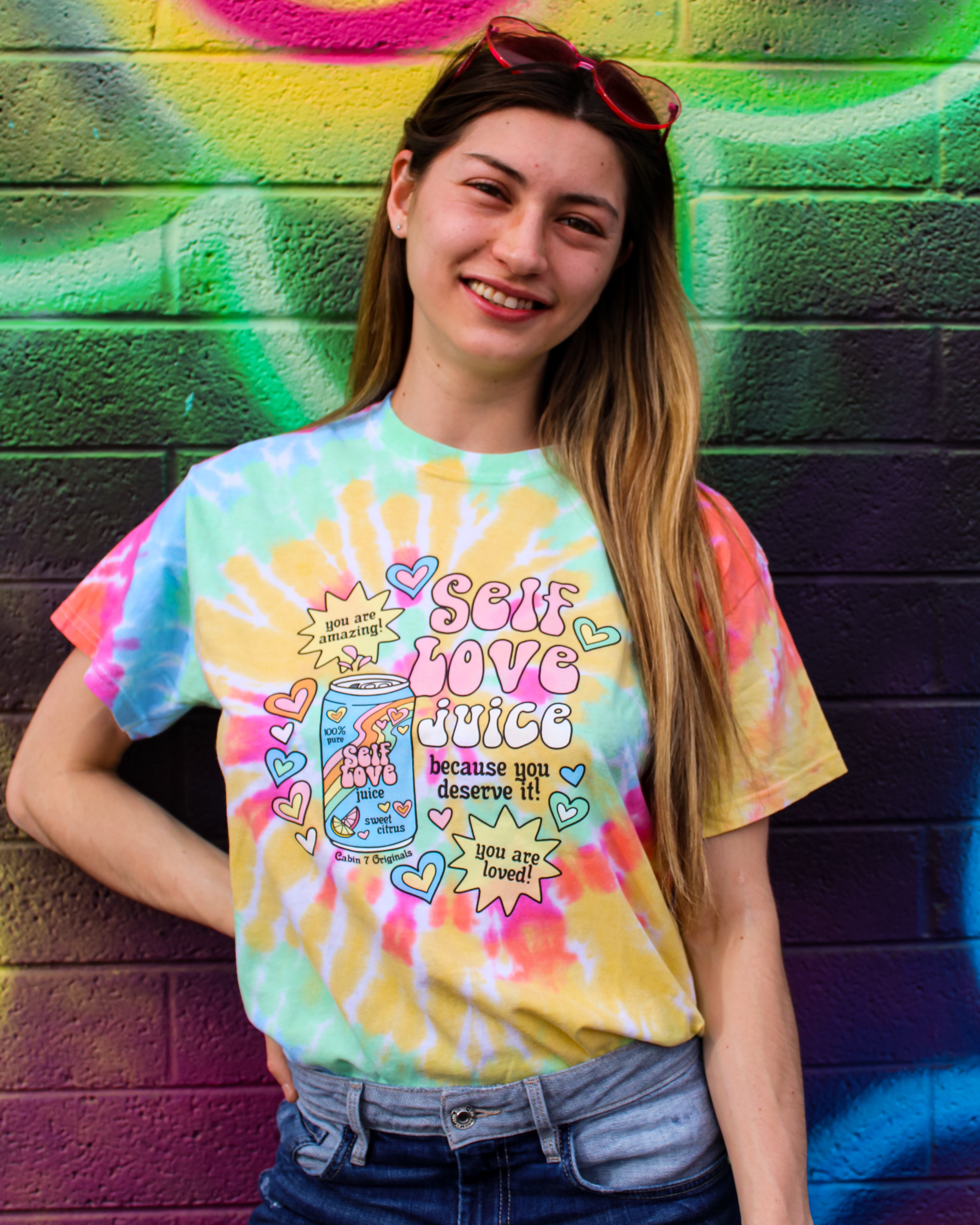 Self Love Juice Tie Dye T-Shirt