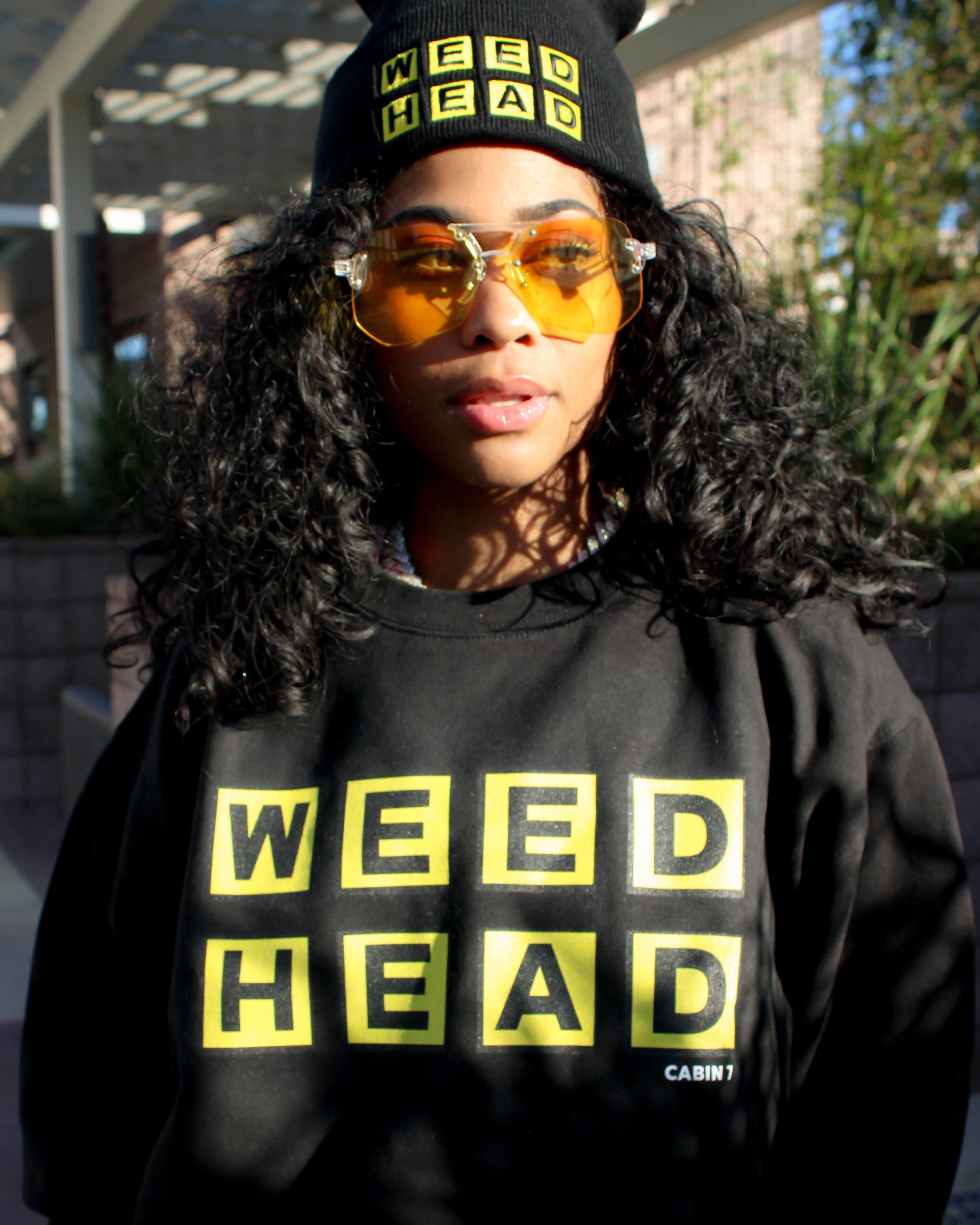 Weed Head Sweatshirt