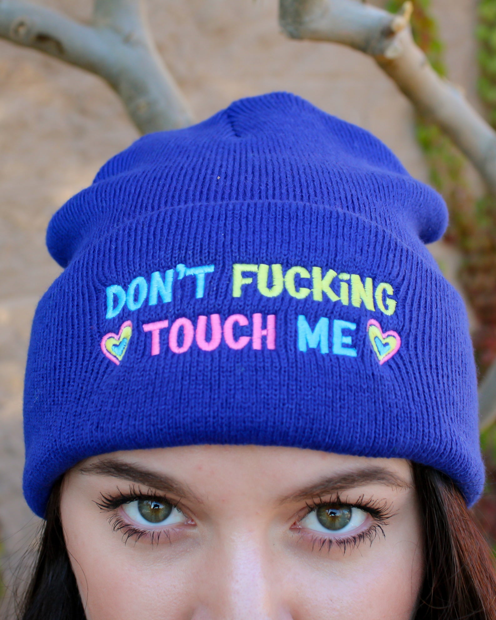 Don't Touch Me Beanie
