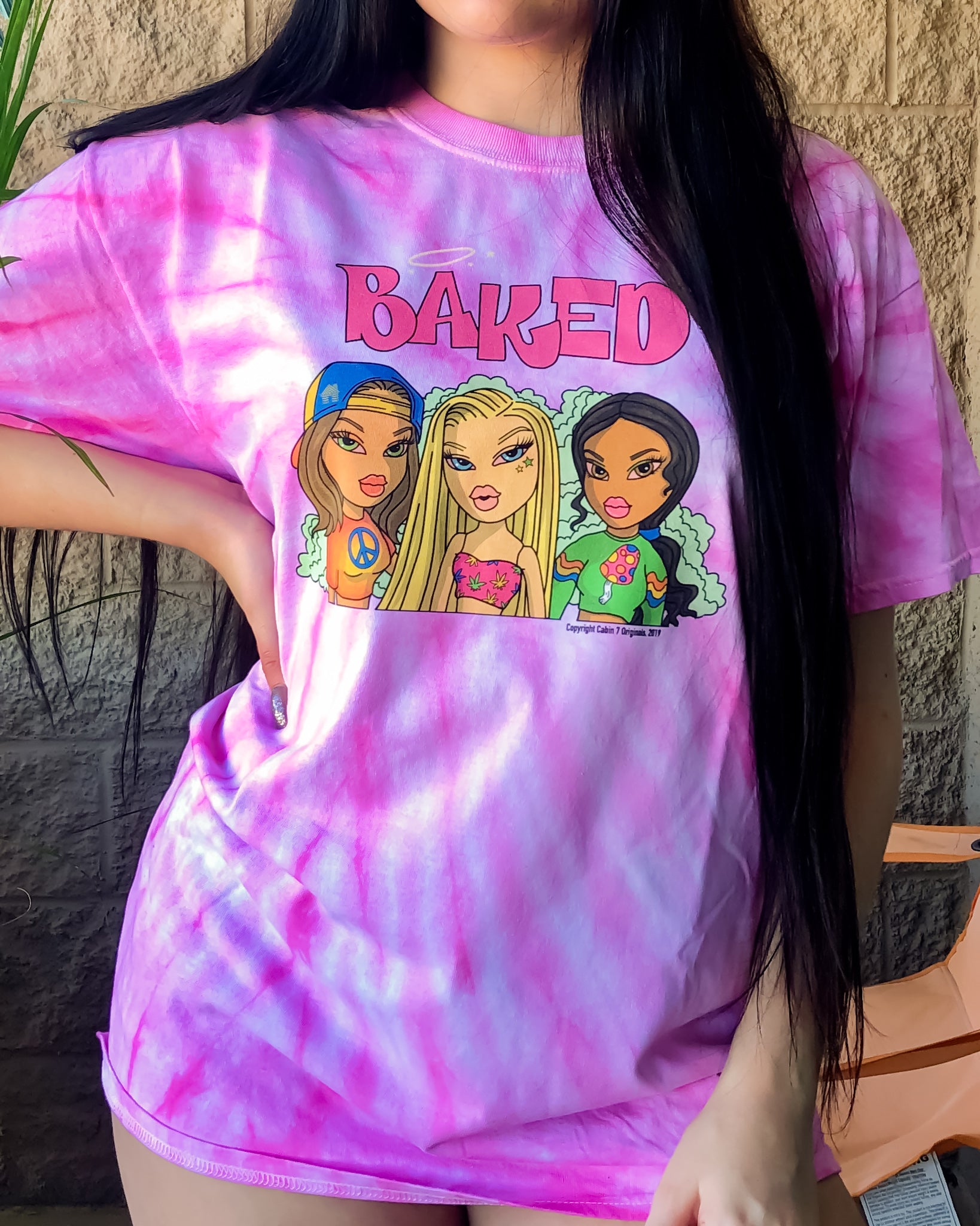 Baked Babes Tie Dye T-Shirt