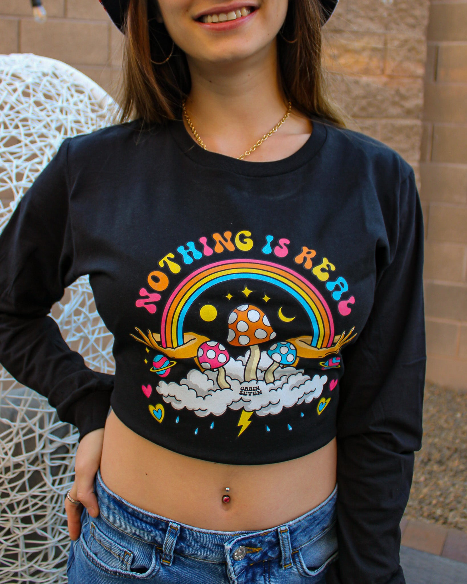 Nothing Is Real Long Sleeve T-Shirt
