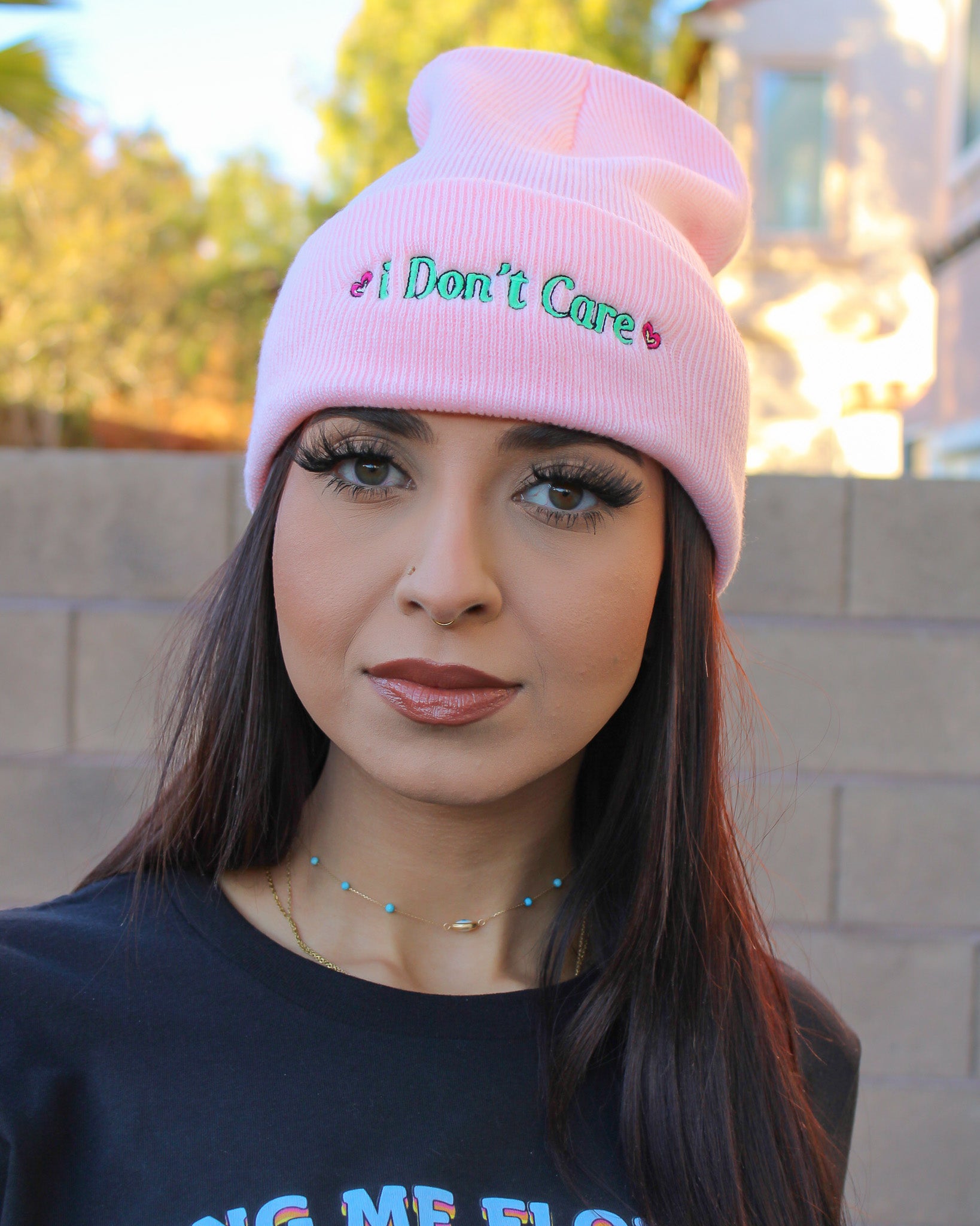 I Don't Care Beanie