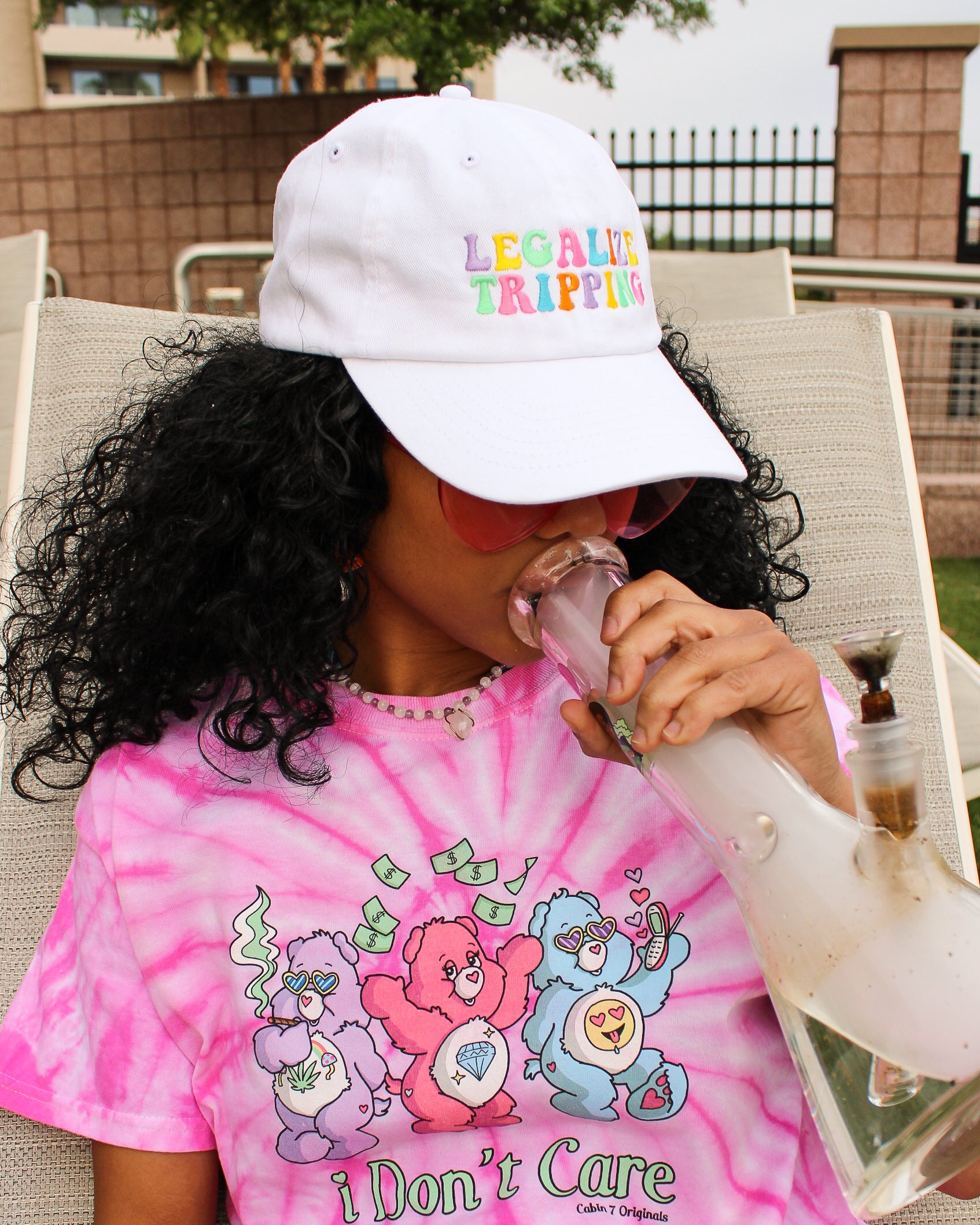 Legalize Tripping Dad Hat