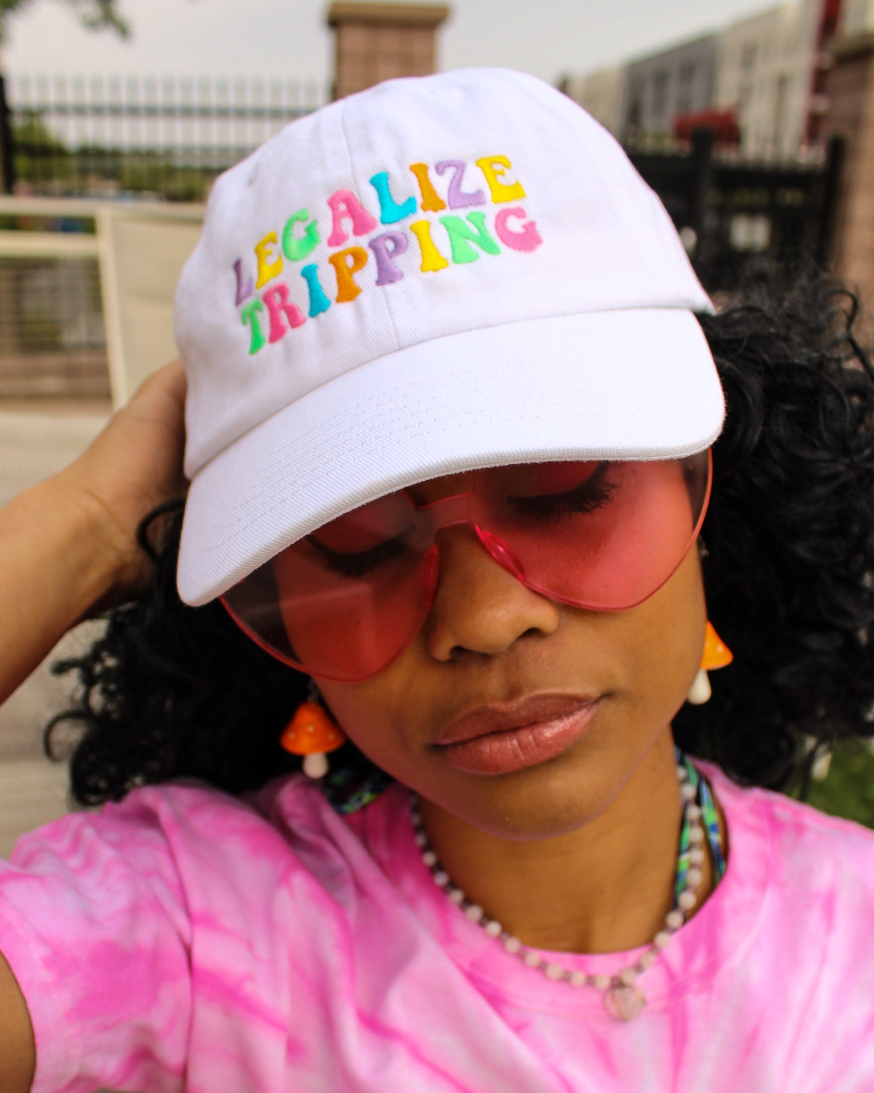 Legalize Tripping Dad Hat