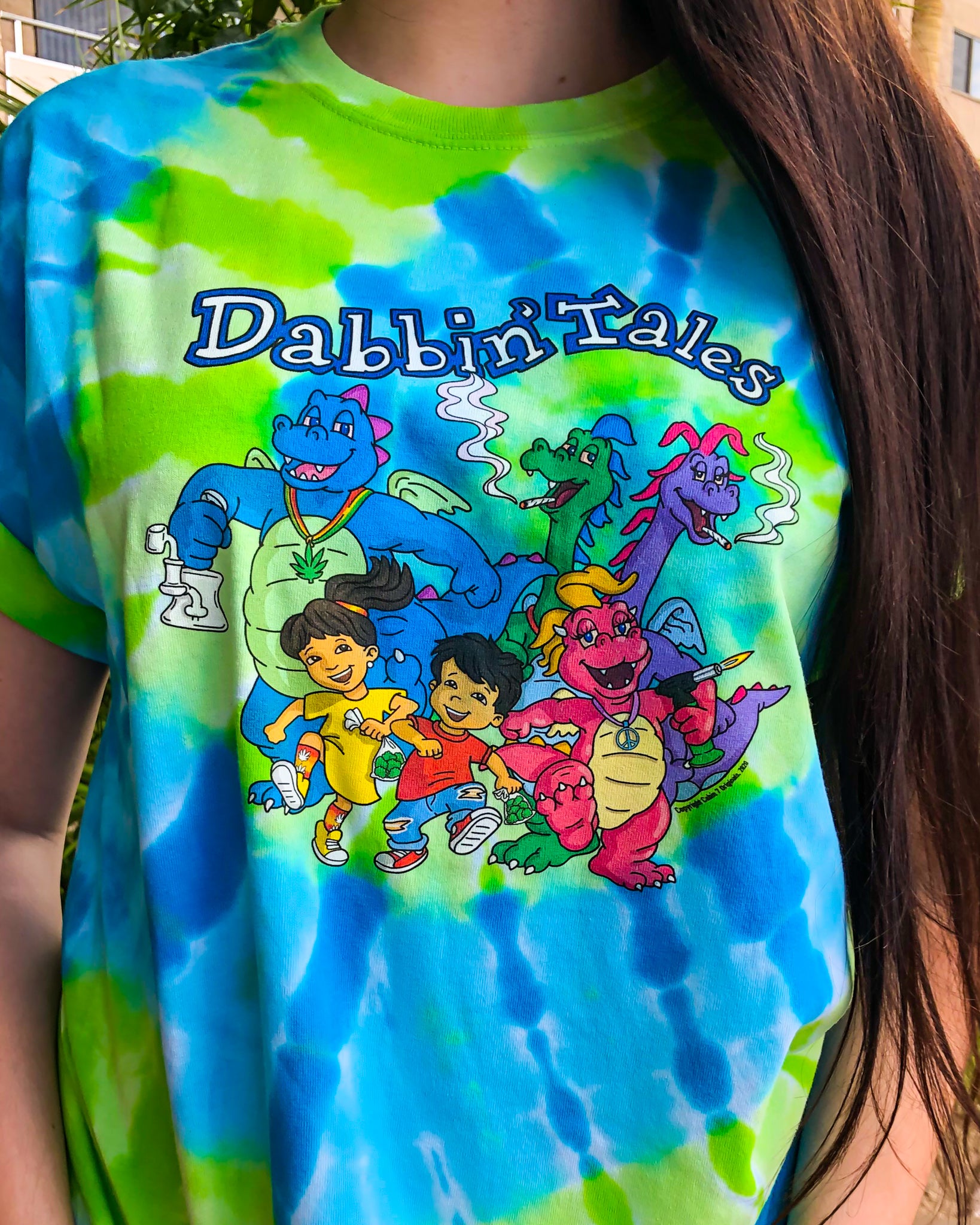Dabbin' Tales Tie Dye T-Shirt